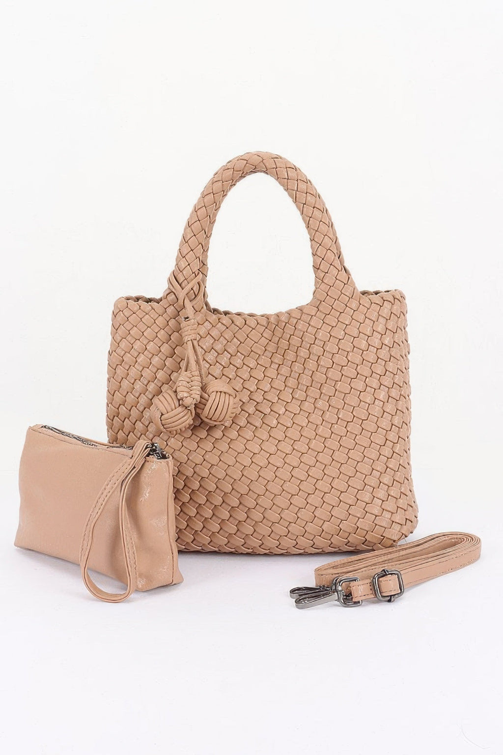 Women's Tote Bag Braided Vegan Leather – BYMANYC New York | Minor & Co.