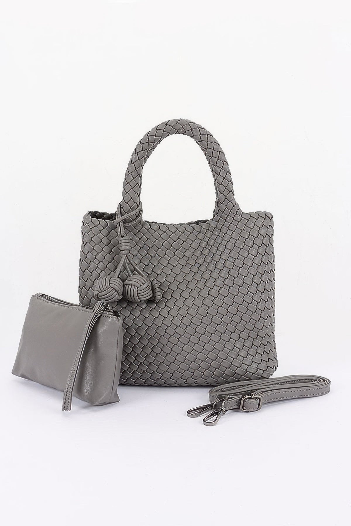 Women's Tote Bag Braided Vegan Leather – BYMANYC New York | Minor & Co.