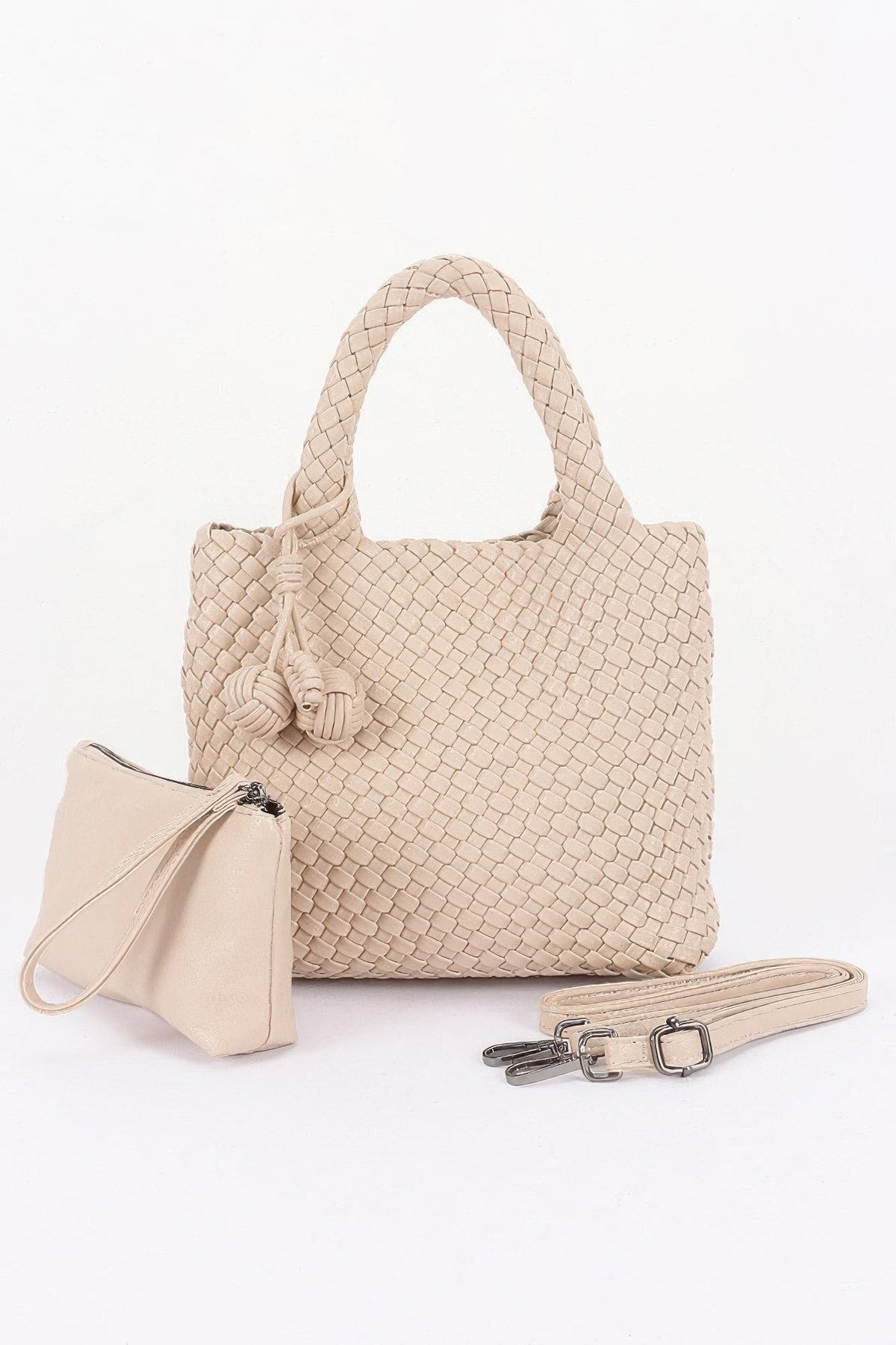 Women's Tote Bag Braided Vegan Leather – BYMANYC New York | Minor & Co.