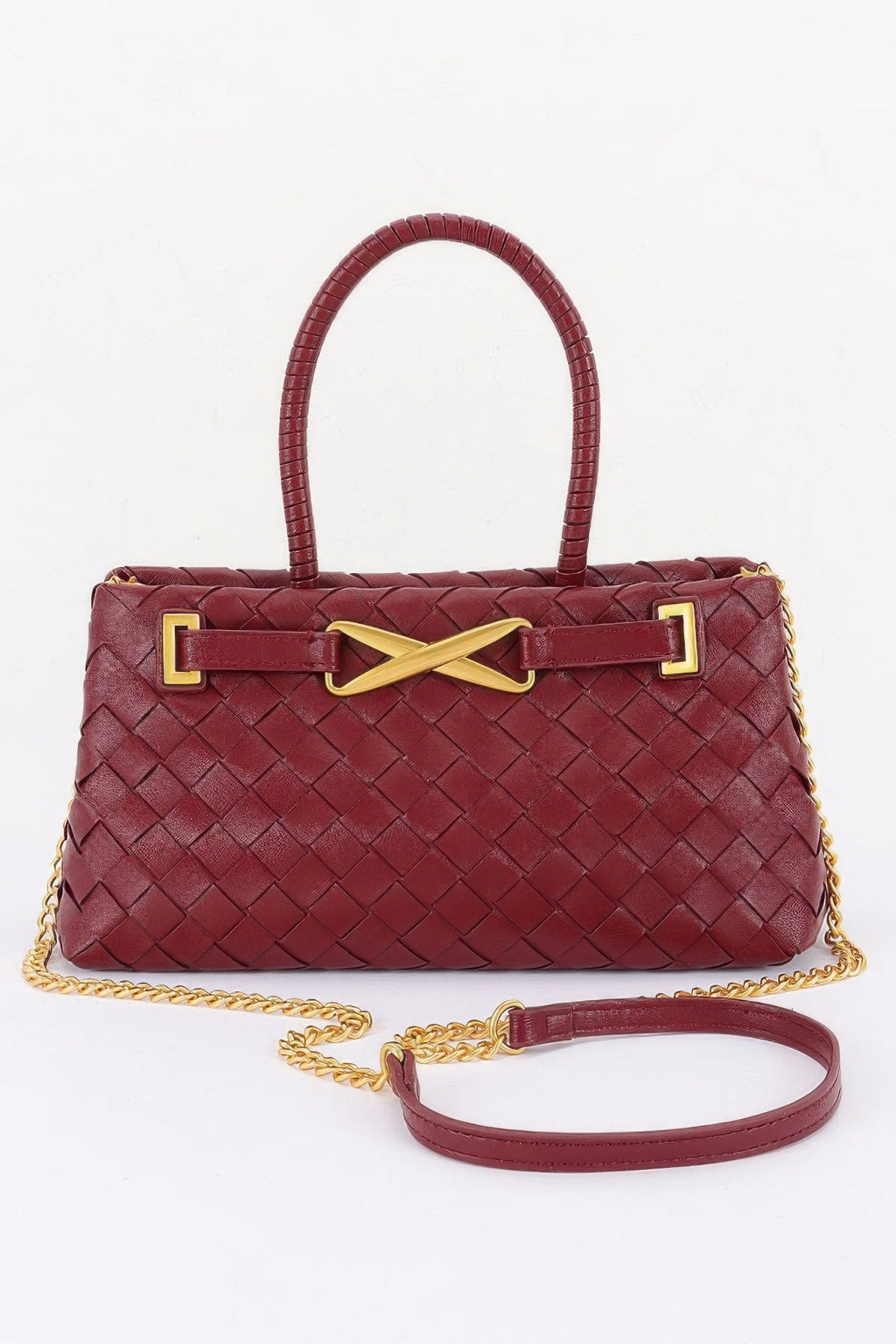 Women's Top Handle Bag Braided Vegan Leather – BYMANYC New York | Minor & Co.