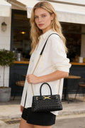 Women's Top Handle Bag Braided Vegan Leather – BYMANYC New York | Minor & Co.