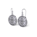 Archangel Raziel Sigil Sterling Silver Earrings | Minor & Co.