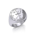 Archangel Michael Sigil Sterling Silver Ring | Minor & Co.